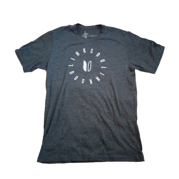 LinkSoul Graphic T Shirt Mens Size S Short Sleeve Golf Tee - Picture 1 of 6